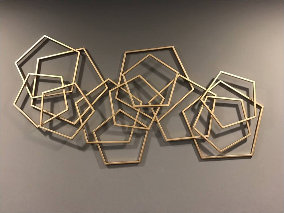 Luxurious Metal Wall Arts