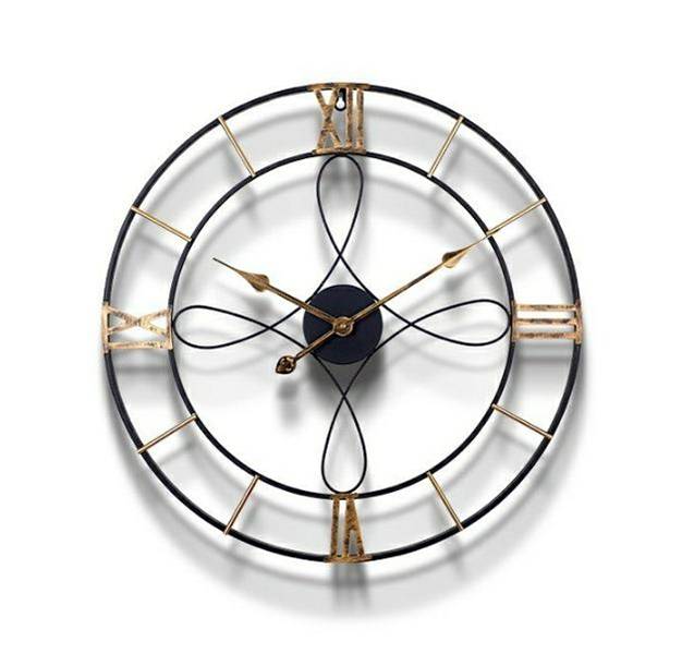 Luxurious HORALIS MI Metal Wall Clock
