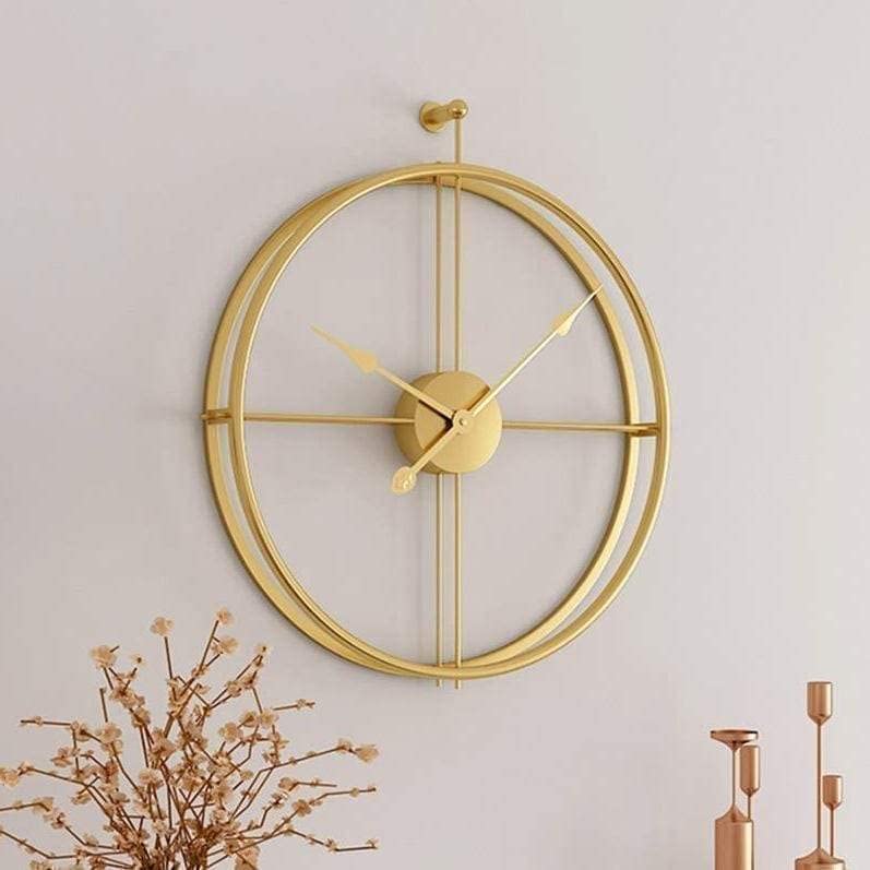 Luxurious ORBITRA MI Metal Wall Clock