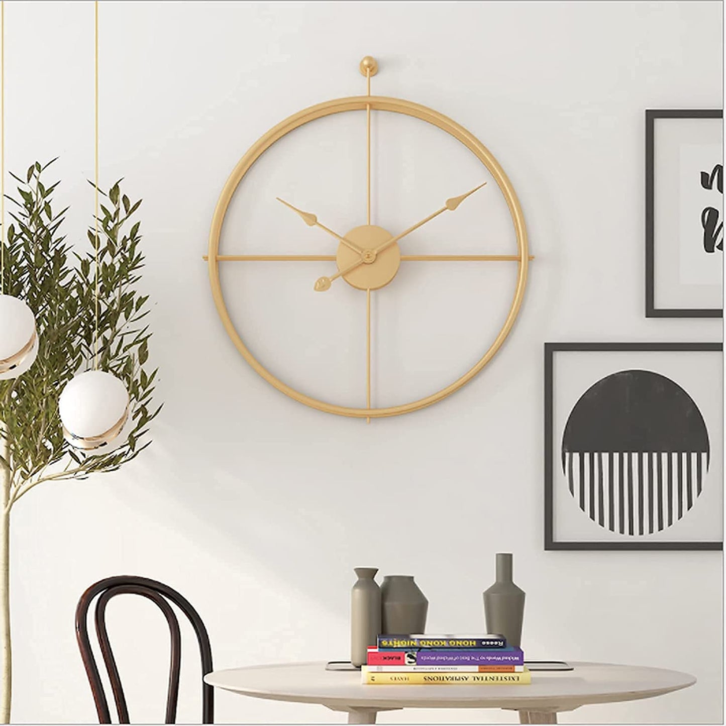 Luxurious ORBITRA MI Metal Wall Clock