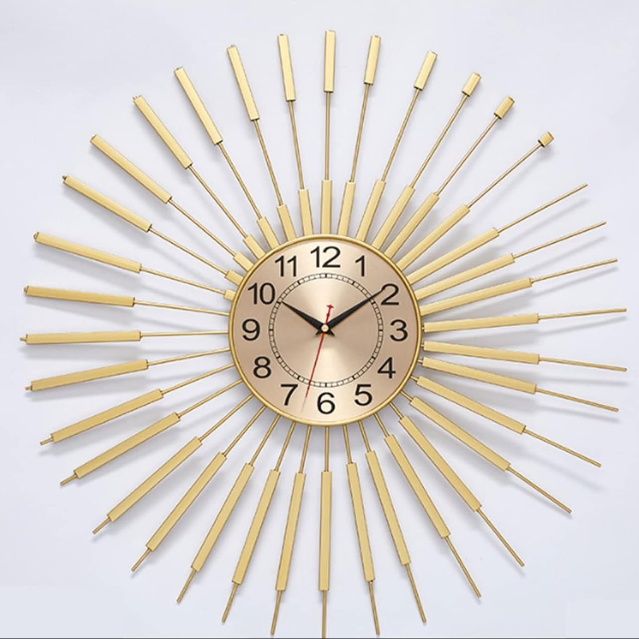 Luxurious SURYA-CHAKRA MI Metal Wall Clock