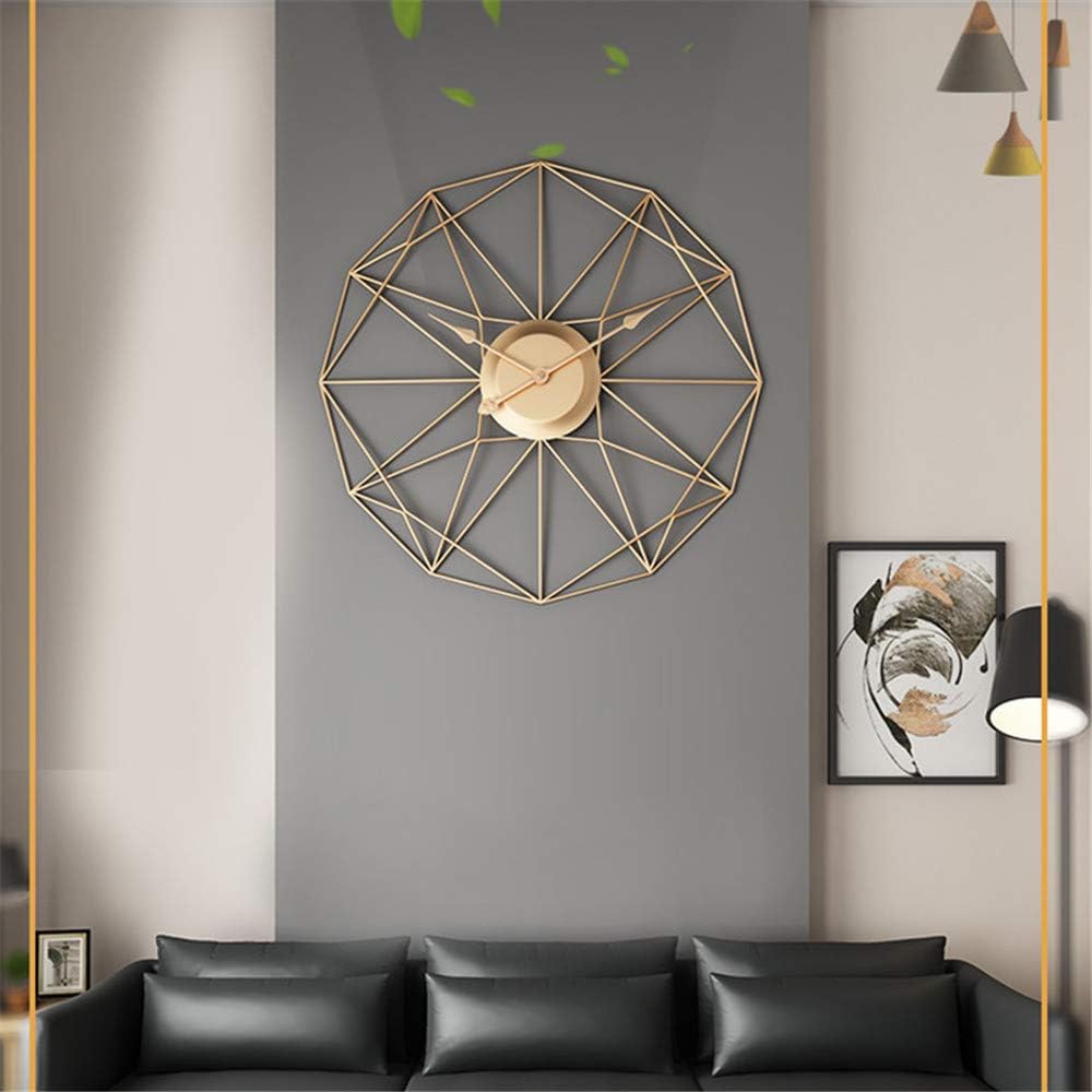 Luxurious COBWEB MI Metal Wall Clock