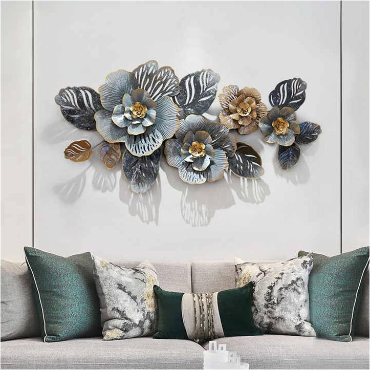 Luxurious BLOSSOM MI Metal Wall Art