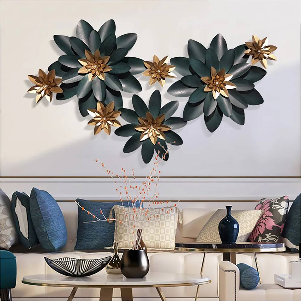 Luxurious STAR TWILIGHT MI Metal Wall Art