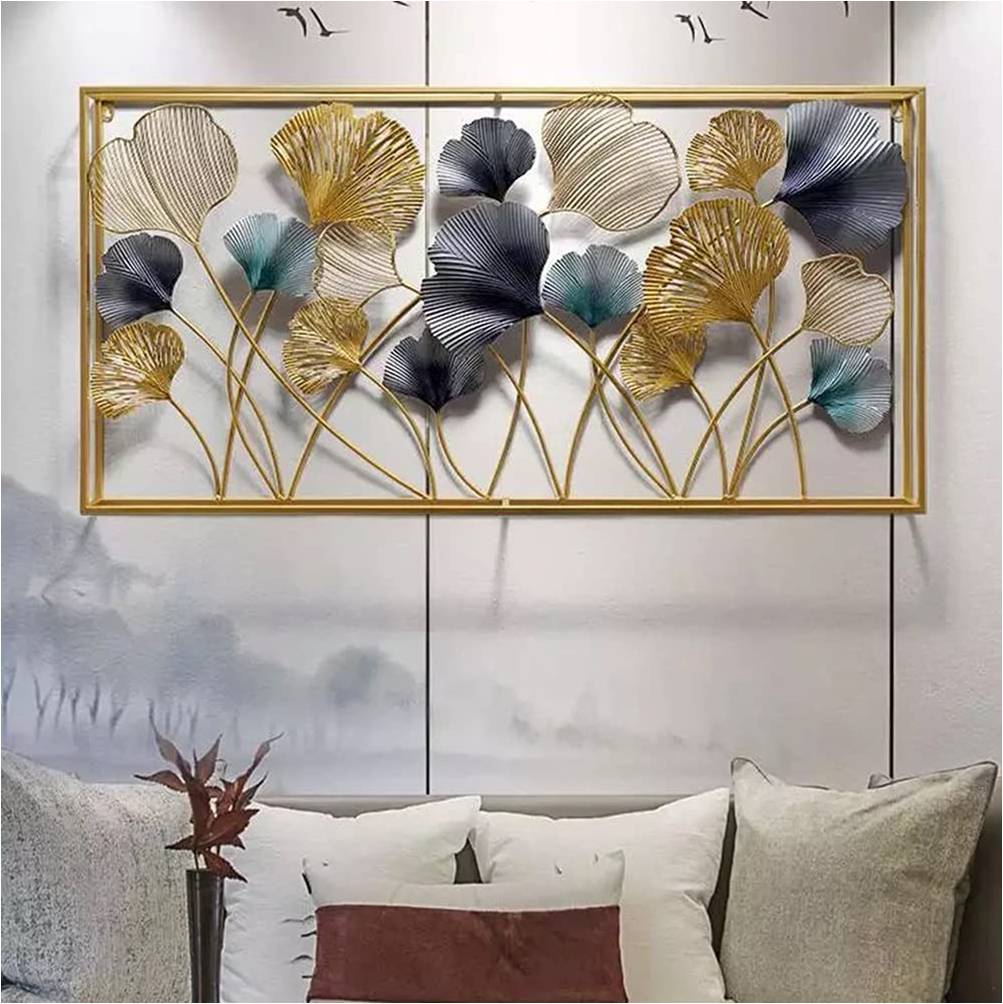 Luxurious RIPPLE MI Metal Wall Art