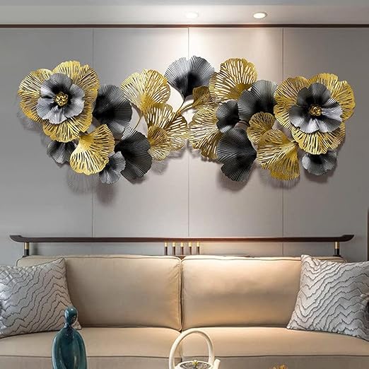 Luxurious AURORA MI Metal Wall Art