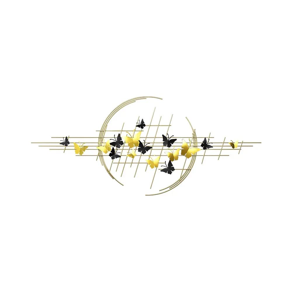 Luxurious BUTTERFLY MI Metal Wall Art