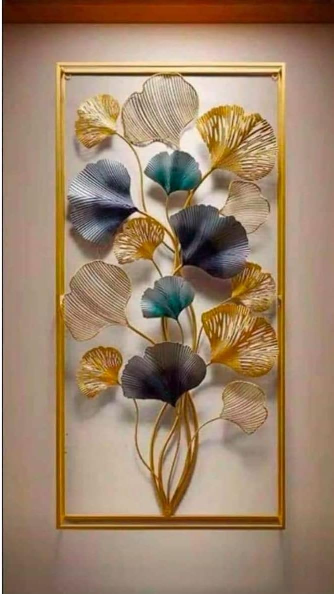 Luxurious BLISS MI Metal Wall Art