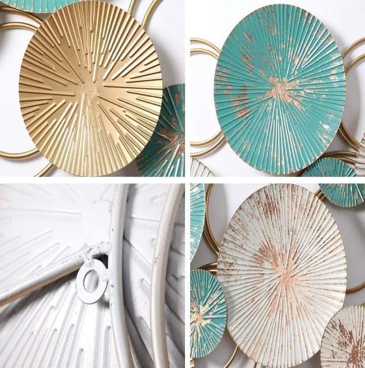 Luxurious RINGLET MI Metal Wall Art