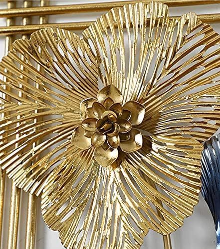 Luxurious TWIN-FLEUR MI Metal Wall Art