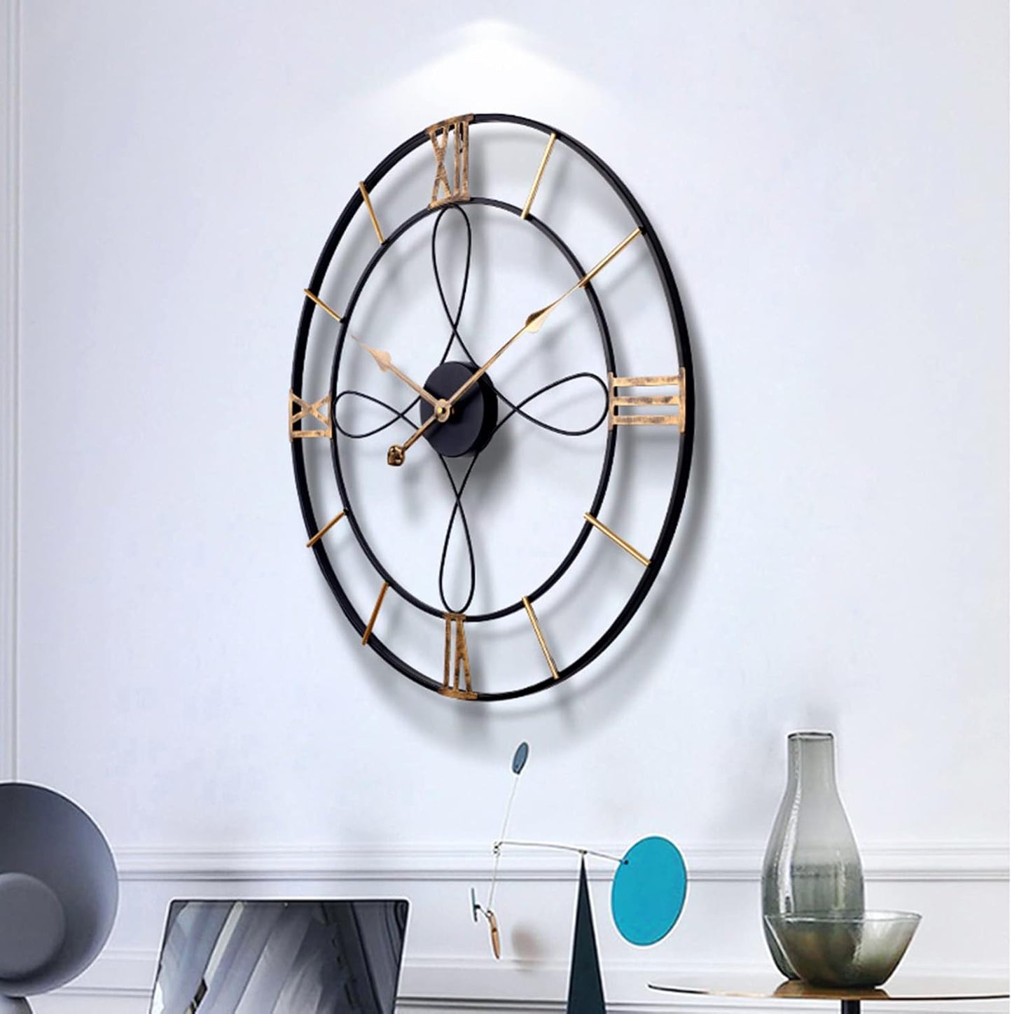 Luxurious HORALIS MI Metal Wall Clock