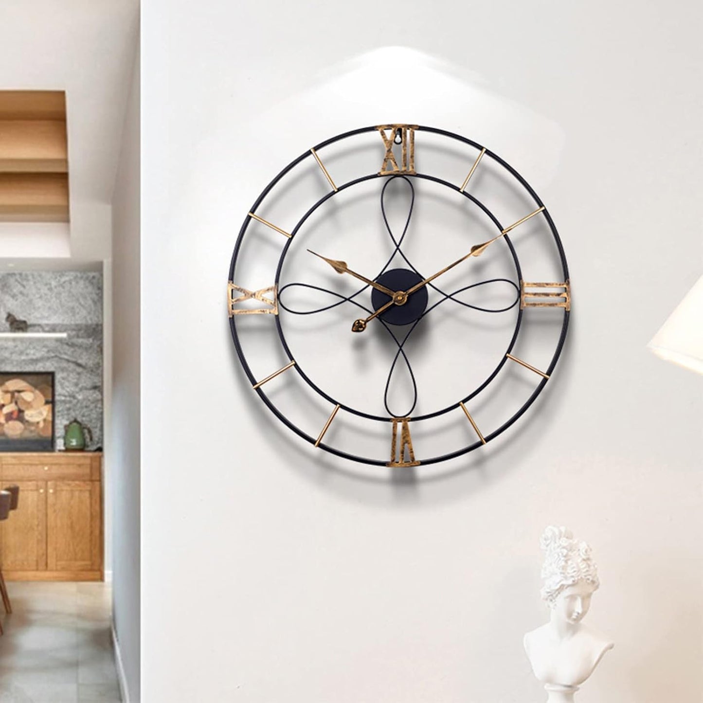 Luxurious HORALIS MI Metal Wall Clock