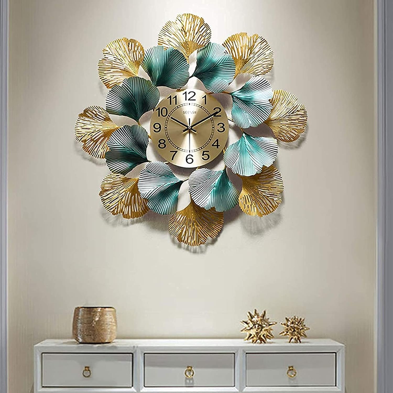 MECORA MI Metal Wall Clock