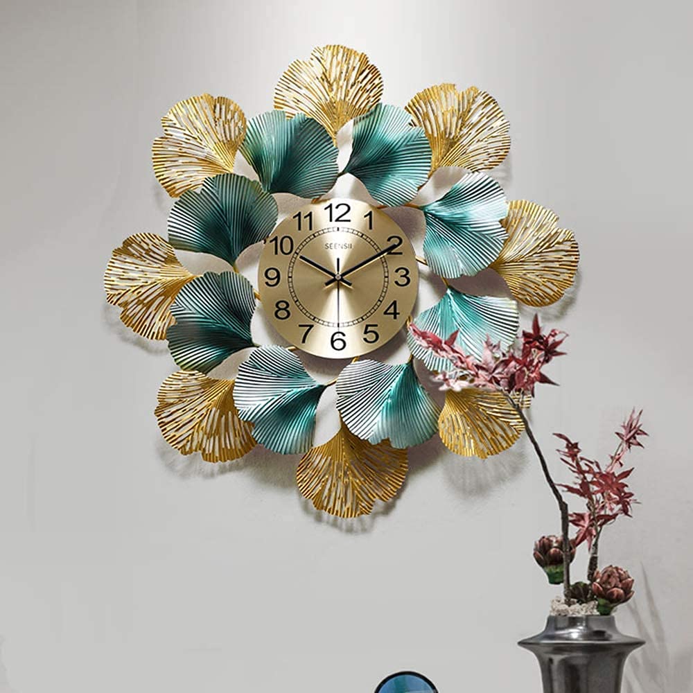 Luxurious MECORA MI Metal Wall Clock