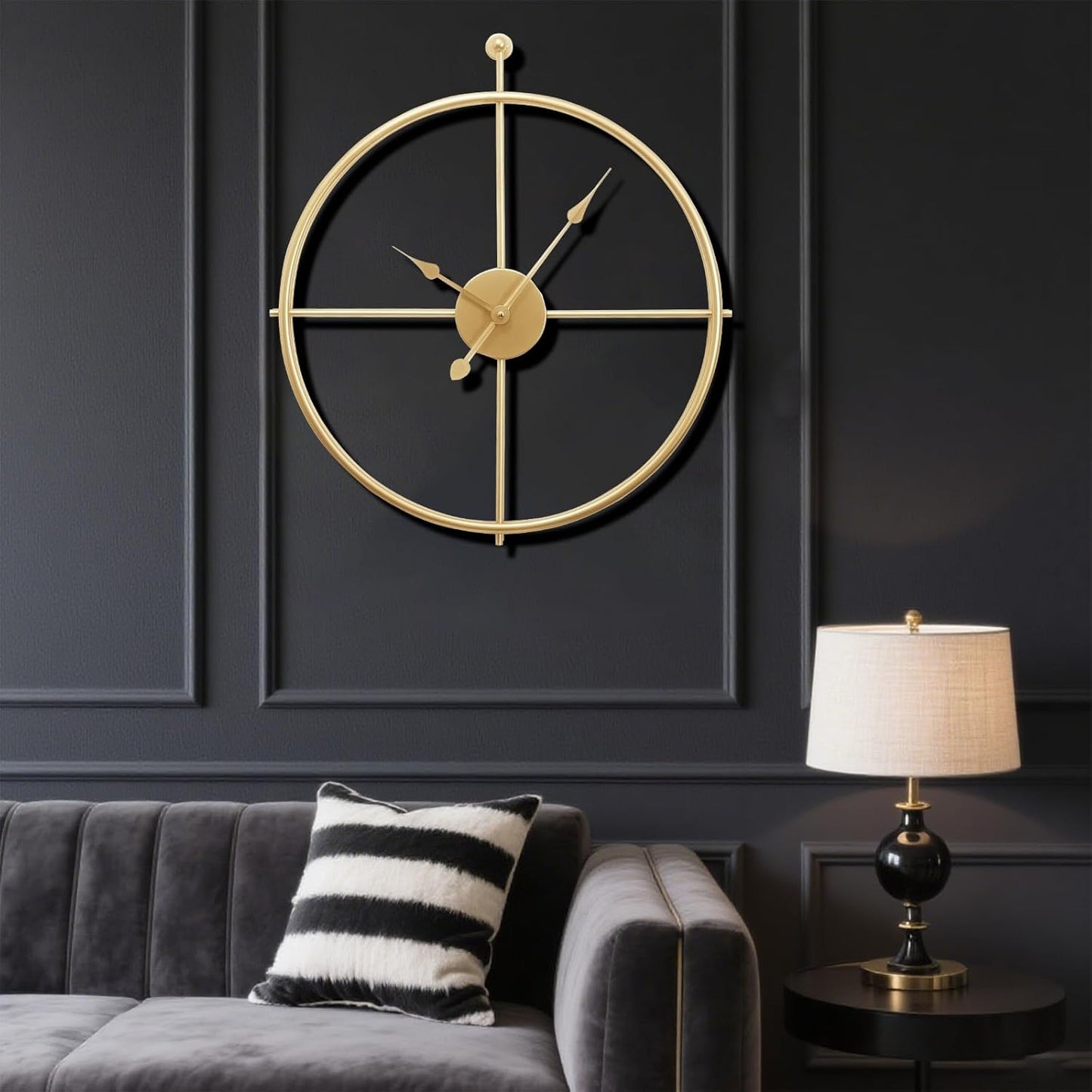 Luxurious ORBITRA MI Metal Wall Clock