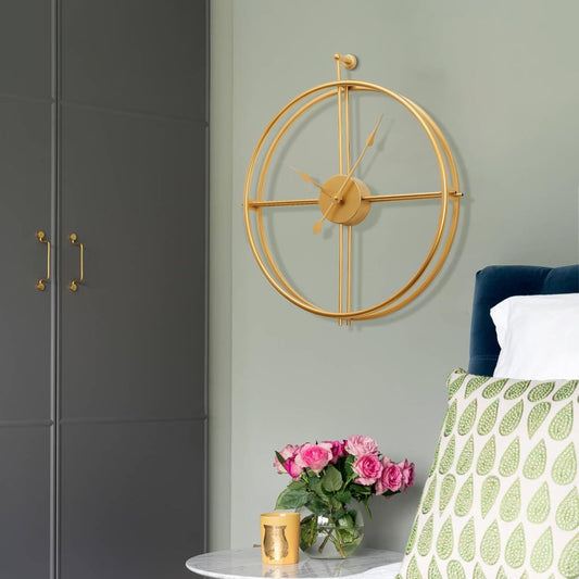 Luxurious ORBITRA MI Metal Wall Clock