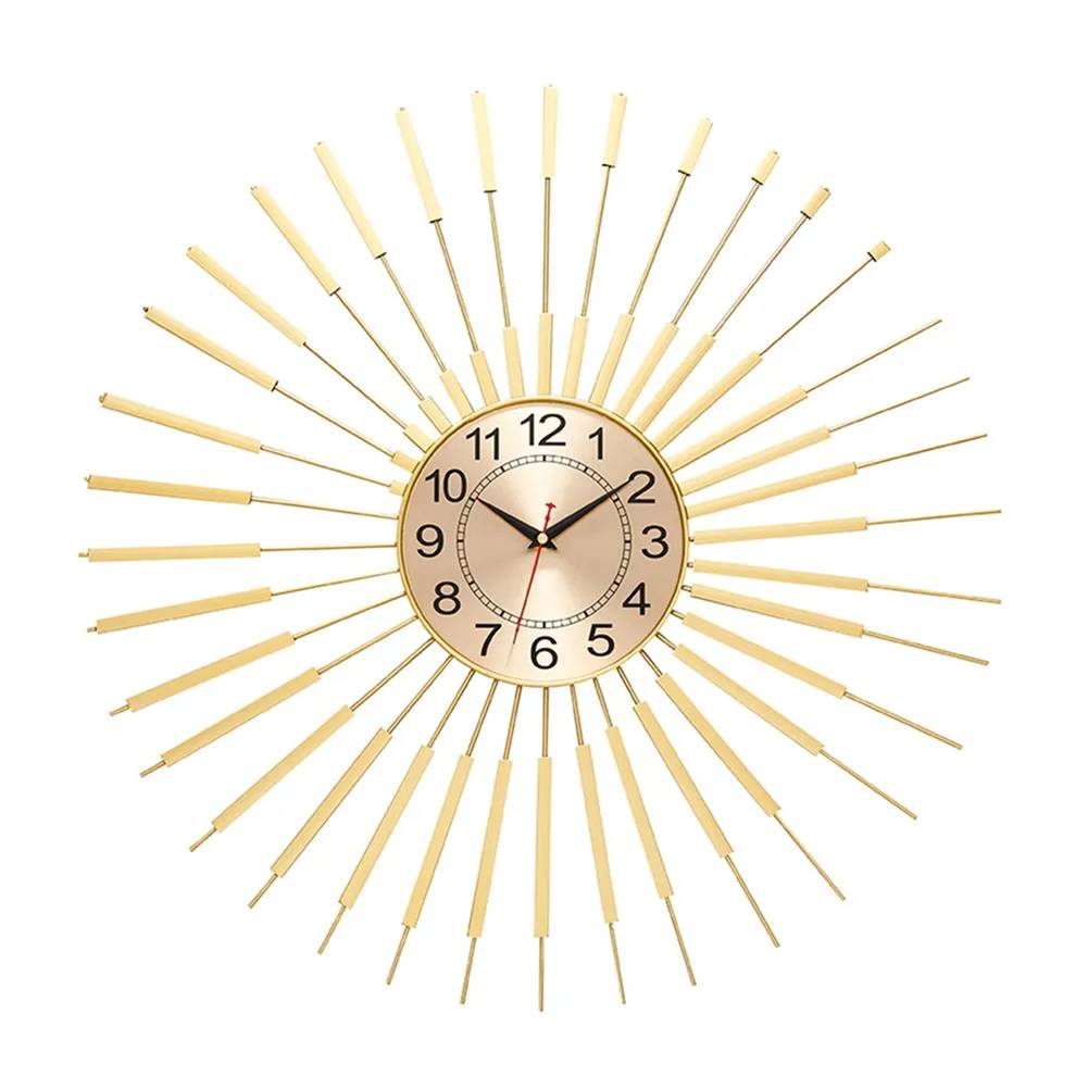 Luxurious SURYA-CHAKRA MI Metal Wall Clock