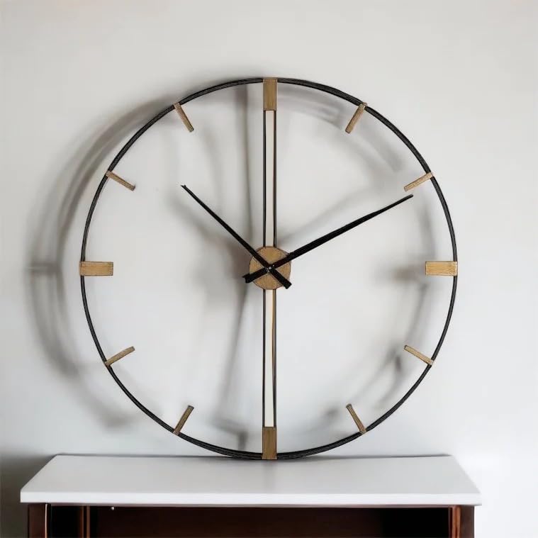 Luxurious PENDORA MI Metal Wall Clock