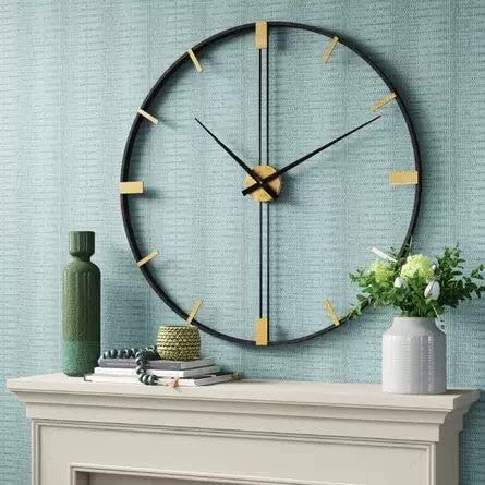 Luxurious PENDORA MI Metal Wall Clock