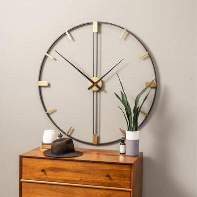 Luxurious PENDORA MI Metal Wall Clock