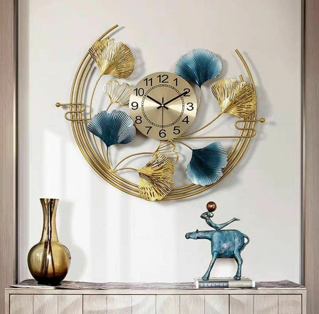 Luxurious BLOOMOON MI Metal Wall Clock