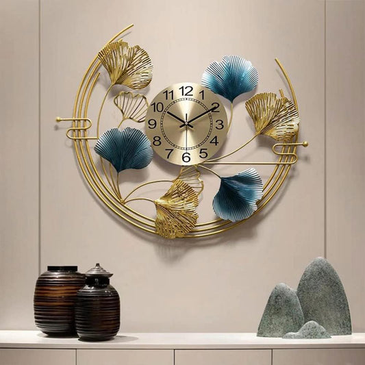 Luxurious BLOOMOON MI Metal Wall Clock