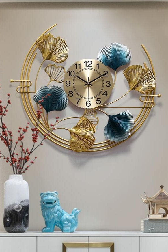 Luxurious BLOOMOON MI Metal Wall Clock