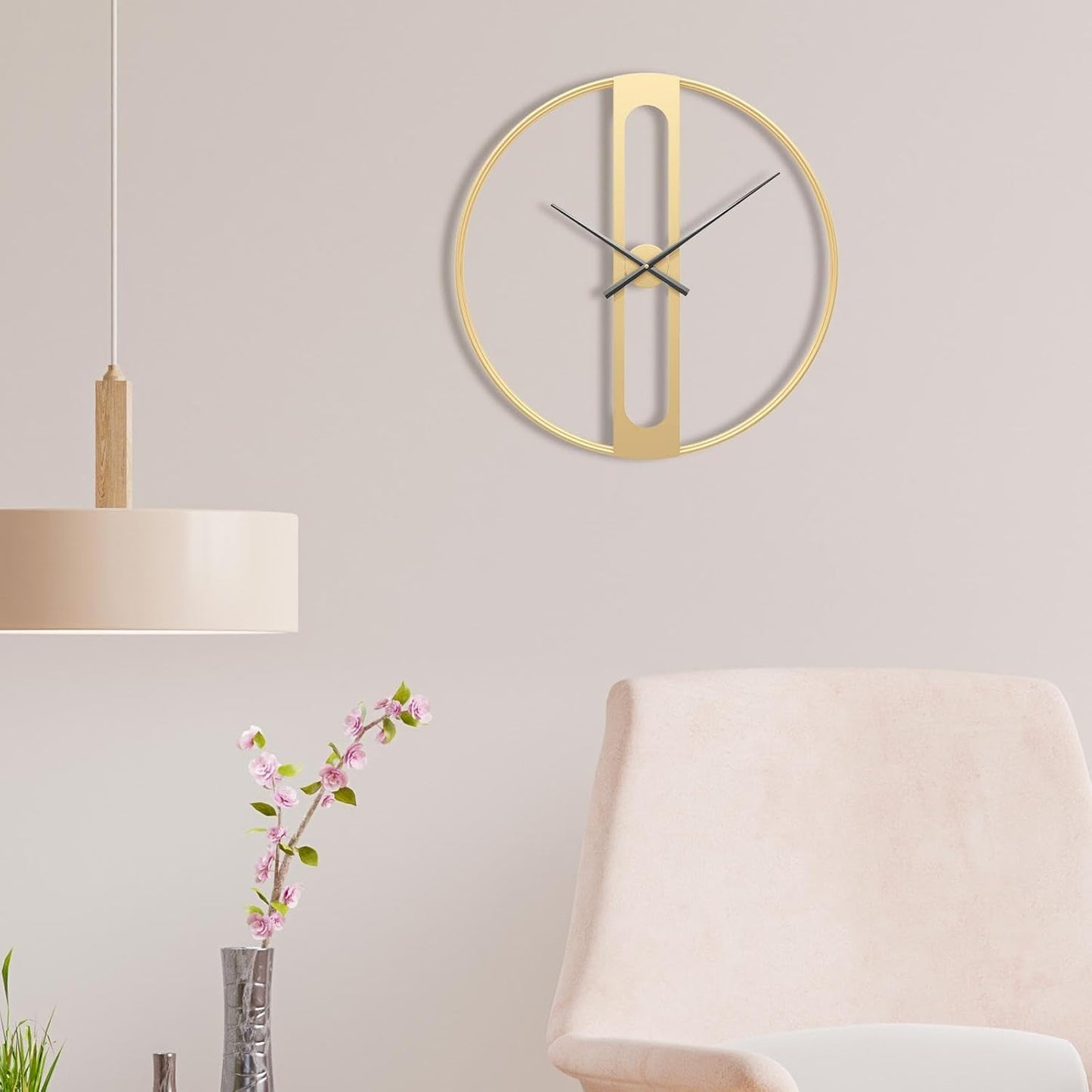 Luxurious TICKORA MI Metal Wall Clock