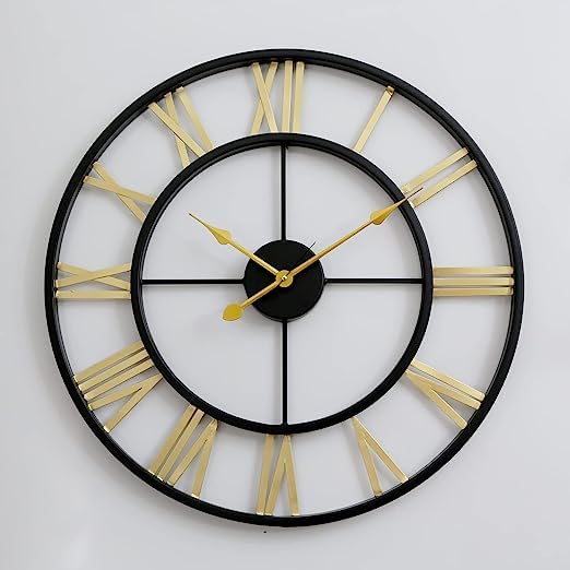 Luxurious ARCADIAL MI Metal Wall Clock
