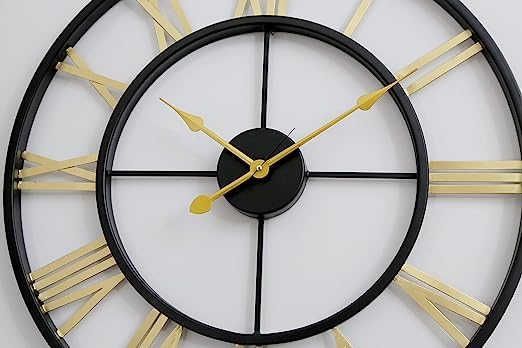 Luxurious ARCADIAL MI Metal Wall Clock