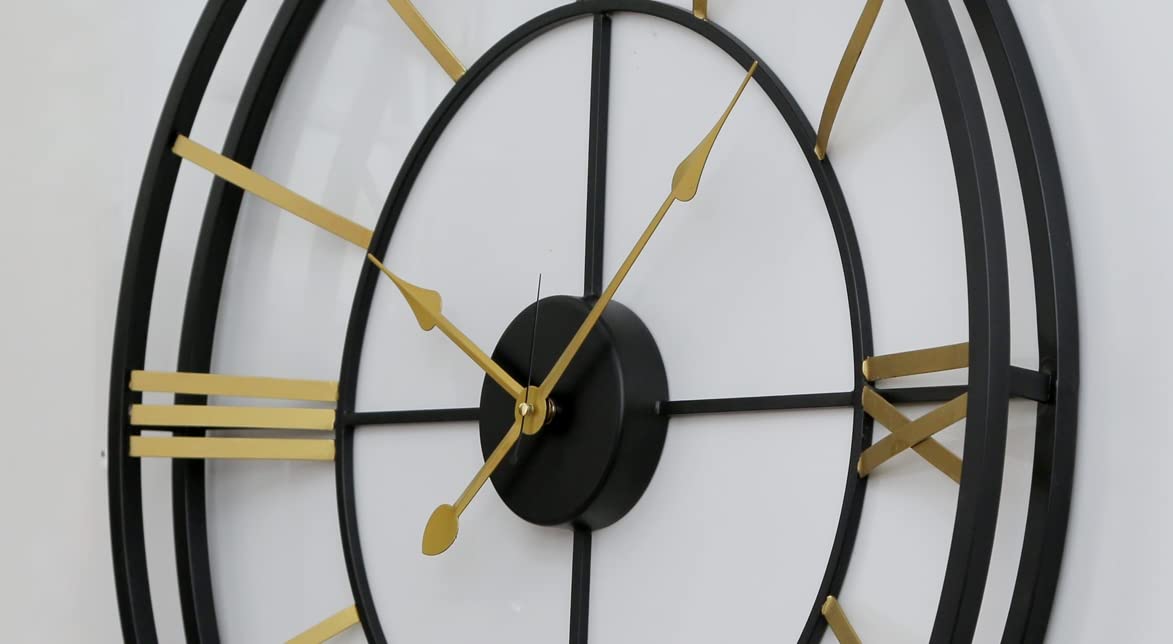 Luxurious ARCADIAL MI Metal Wall Clock