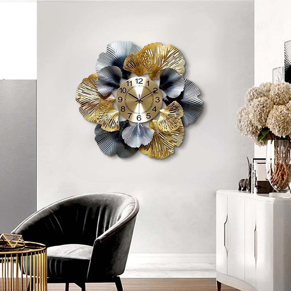 Luxurious BLOMINUTRA MI Metal Wall Clock