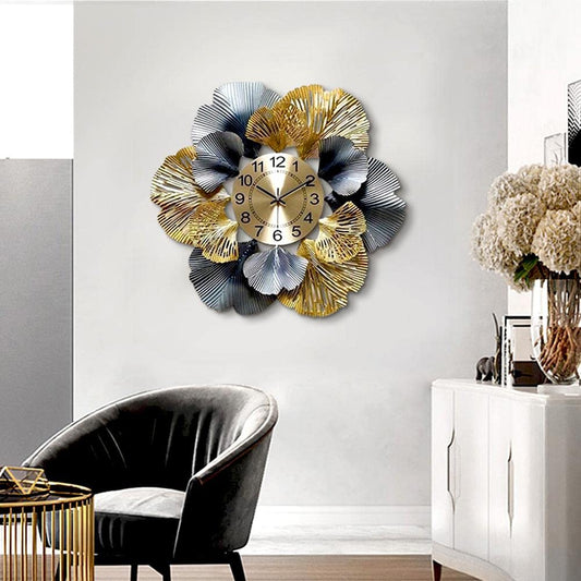 Luxurious BLOMINUTRA MI Metal Wall Clock