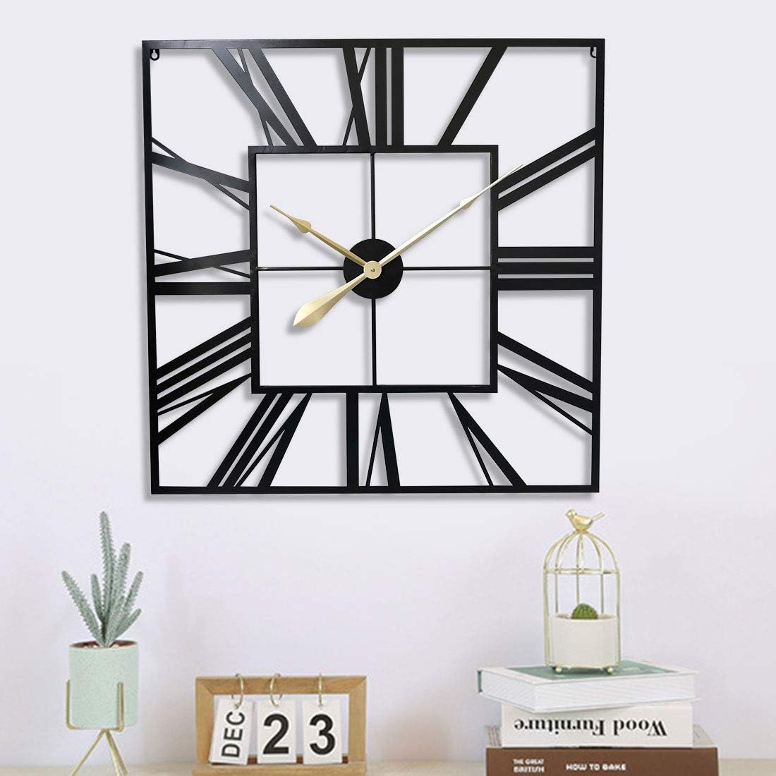 Luxurious CLOCKET MI Metal Wall Clock