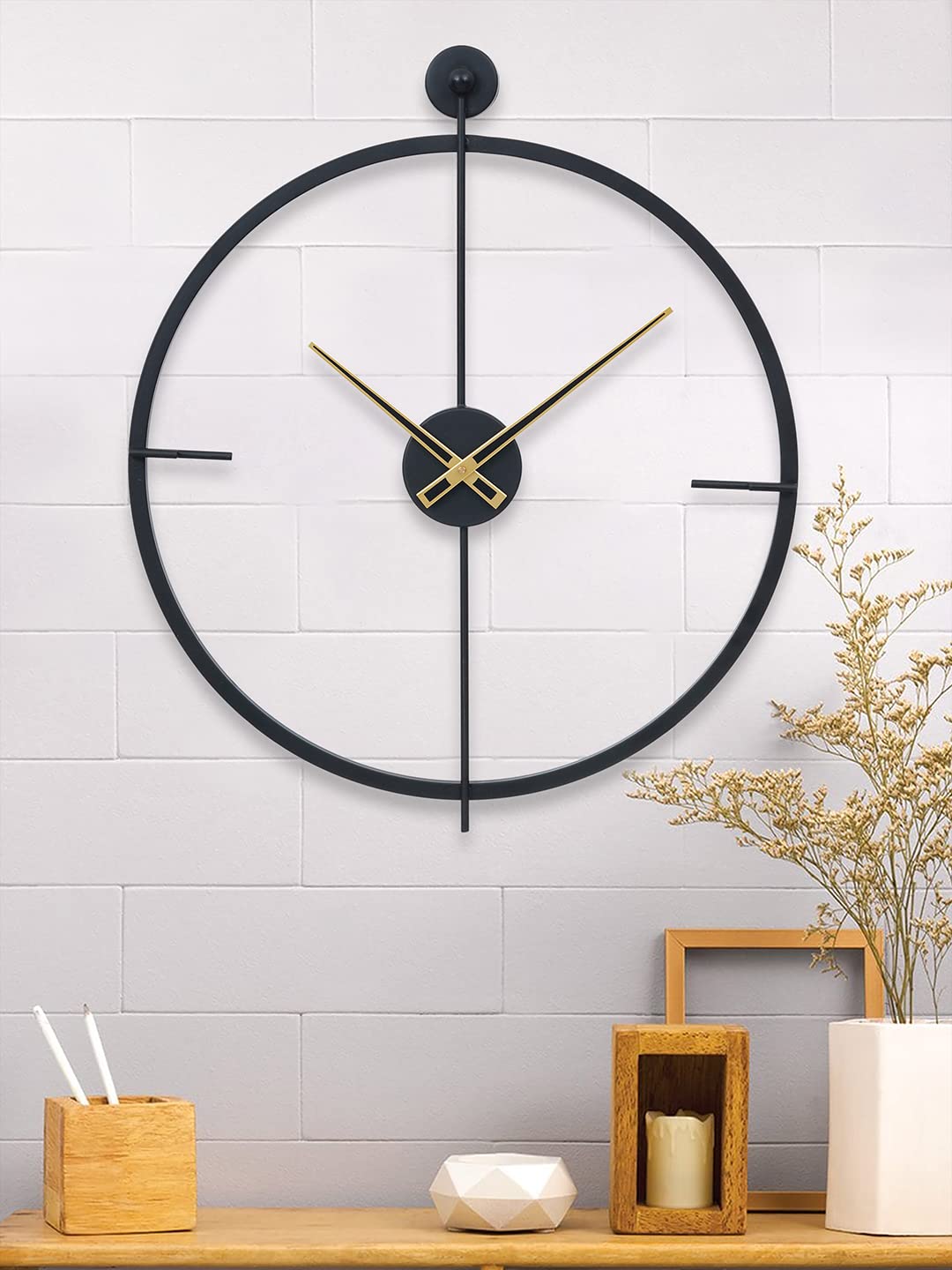 Luxurious GEARION MI Metal Wall Clock