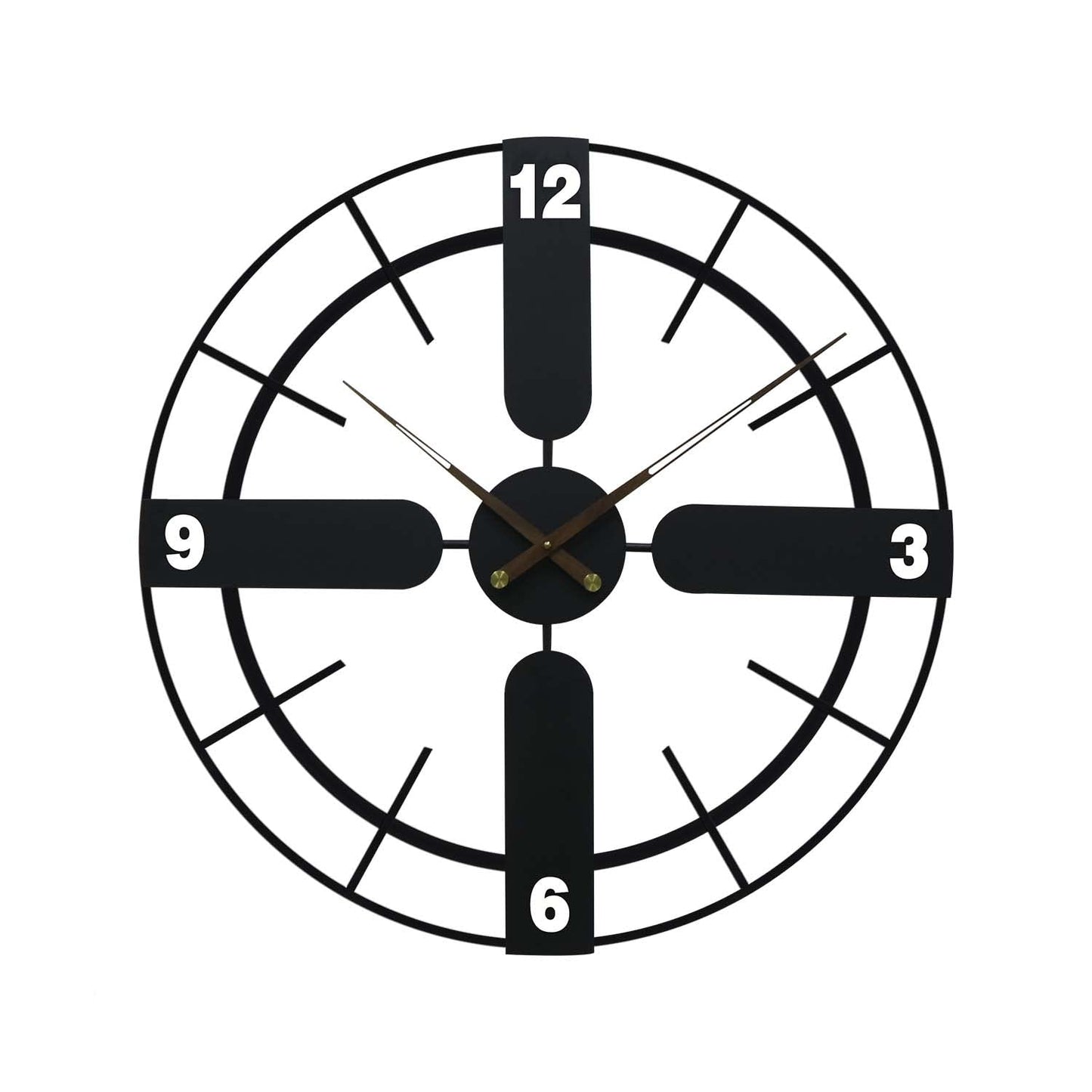 Luxurious ARCURA MI Metal Wall Clock