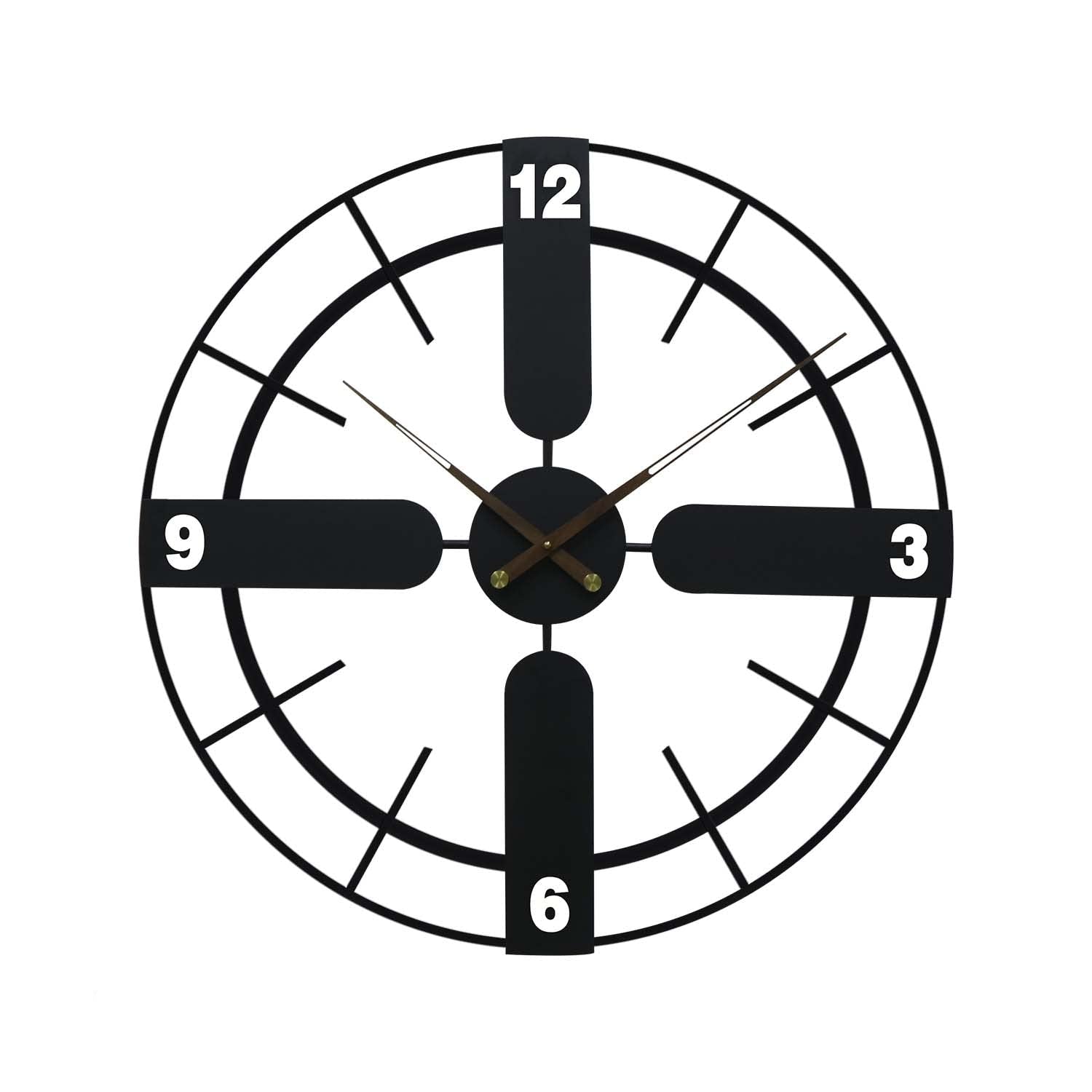 ARCURA MI Metal Wall Clock