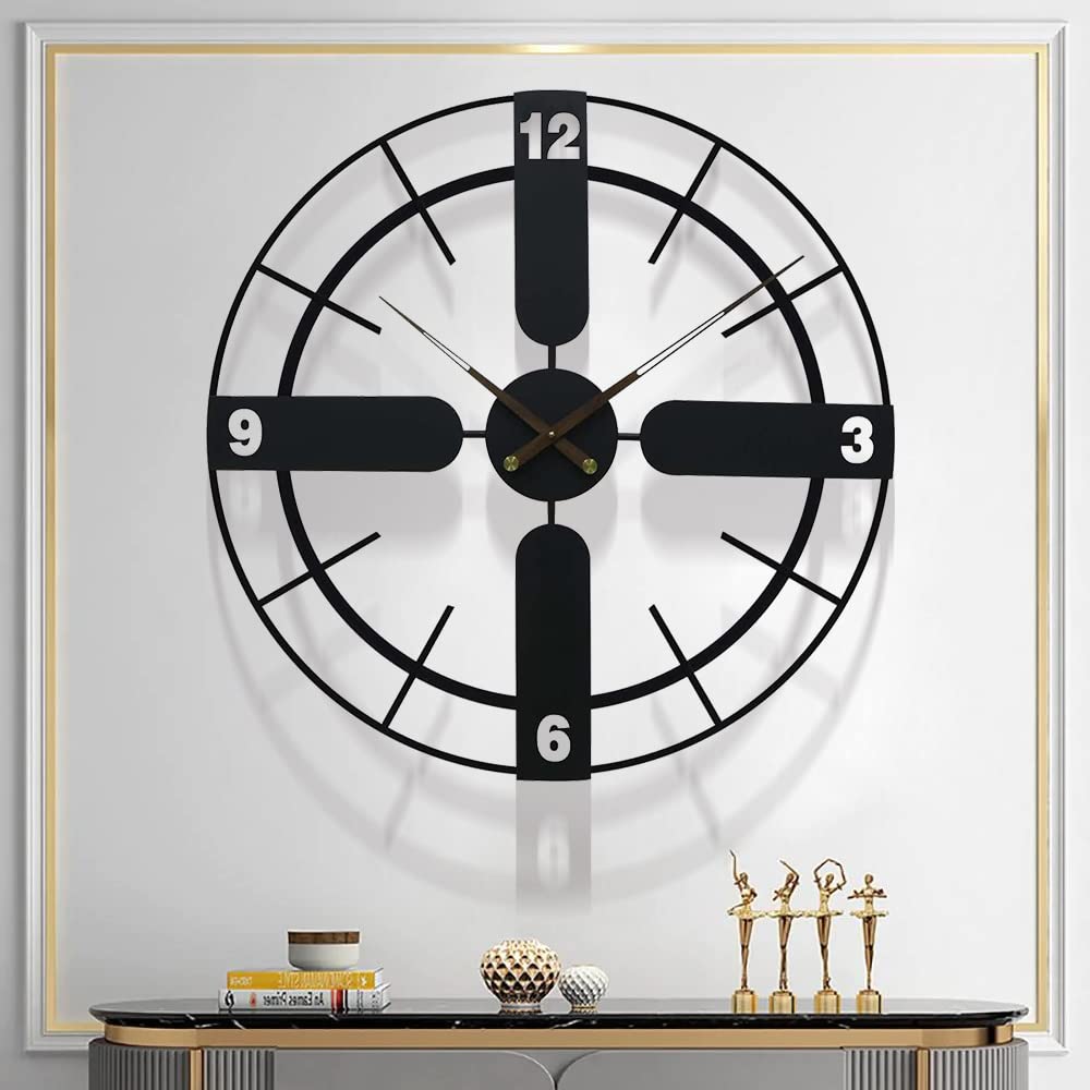 Luxurious ARCURA MI Metal Wall Clock