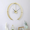 HORVERA MI Metal Wall Clock