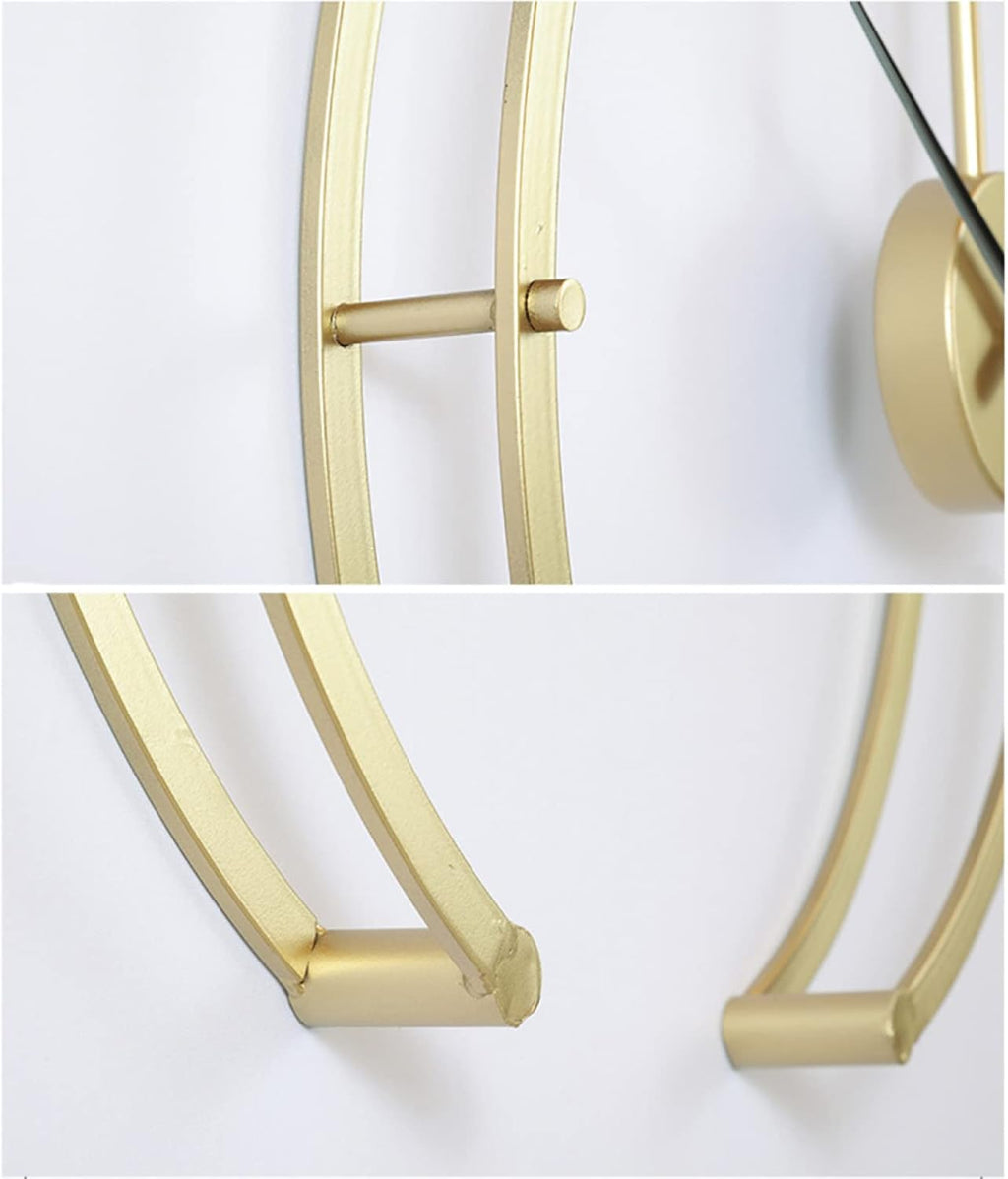 HORVERA MI Metal Wall Clock