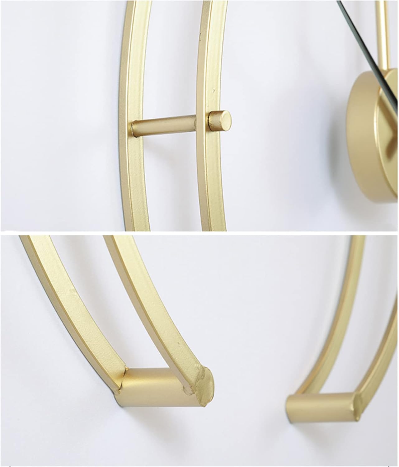 HORVERA MI Metal Wall Clock