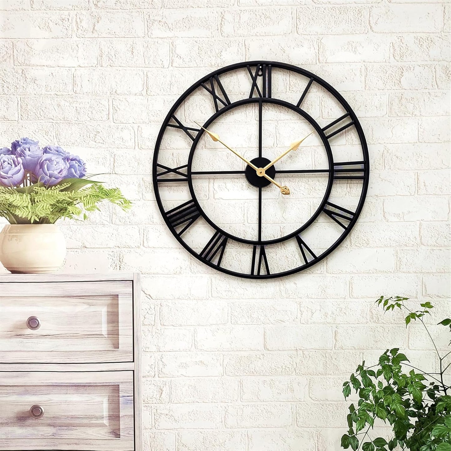 Luxurious TICKVIA MI Metal Wall Clock