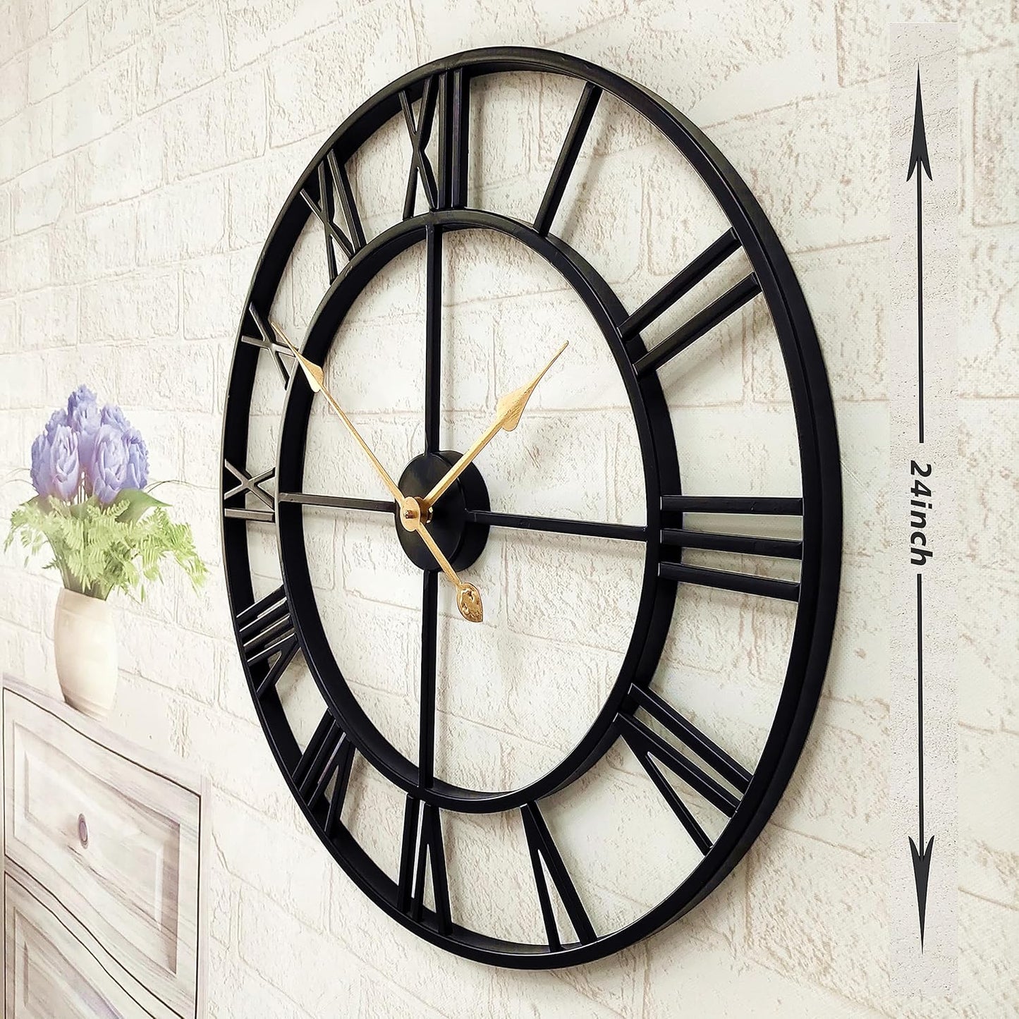 Luxurious TICKVIA MI Metal Wall Clock