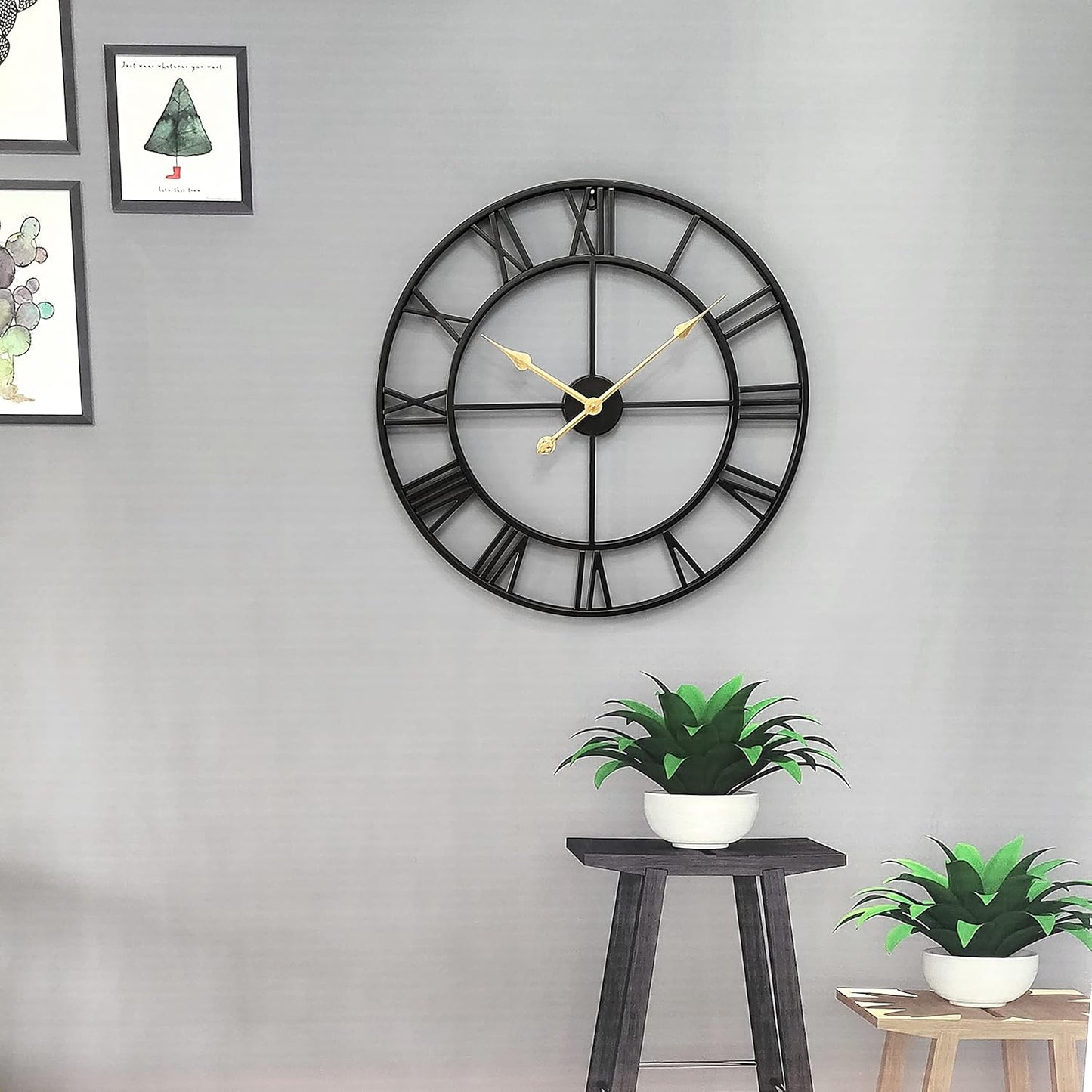 Luxurious TICKVIA MI Metal Wall Clock