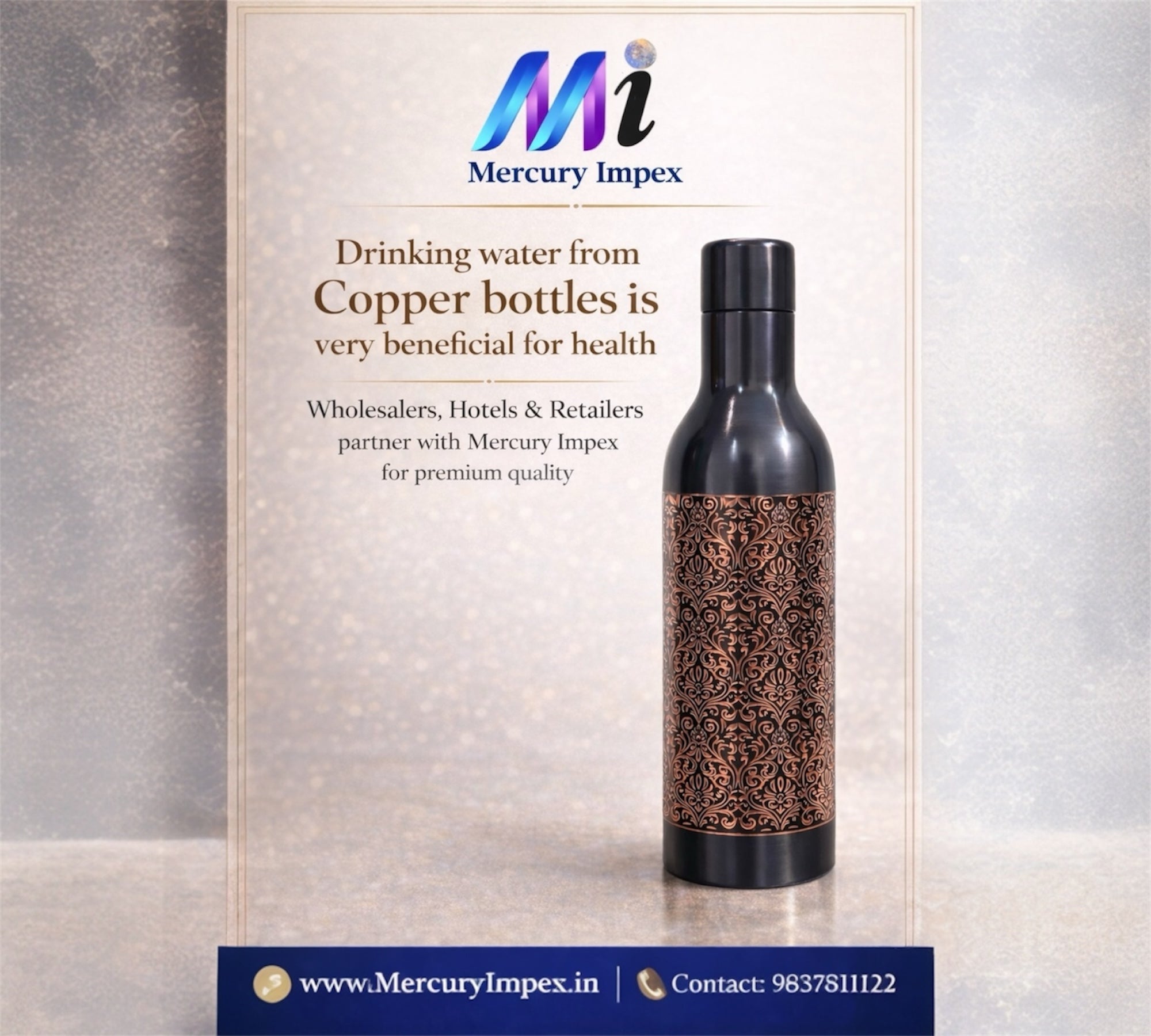 TAMRIT MI Pure copper Bottle