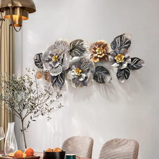 Luxurious BLOSSOM MI Metal Wall Art