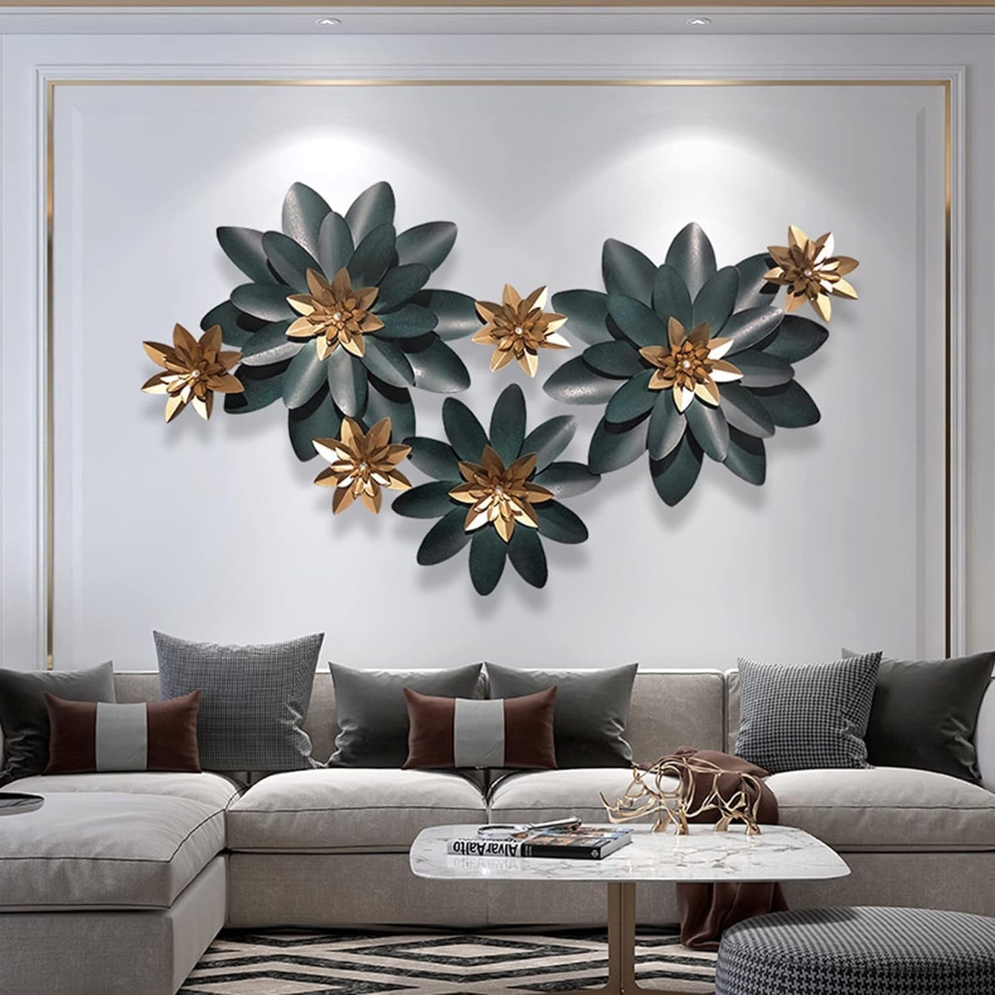 Luxurious STAR TWILIGHT MI Metal Wall Art
