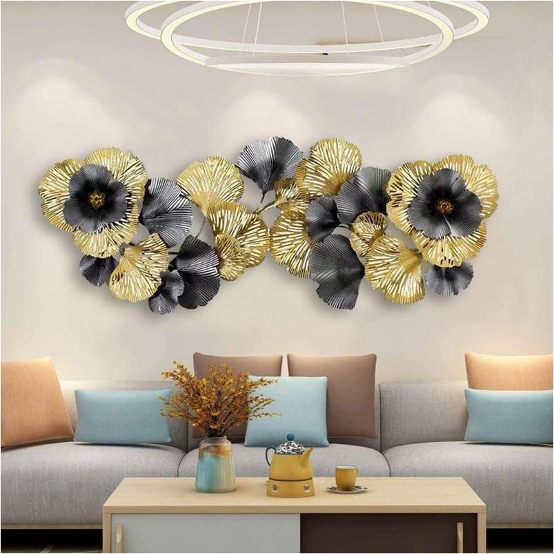 Luxurious AURORA MI Metal Wall Art