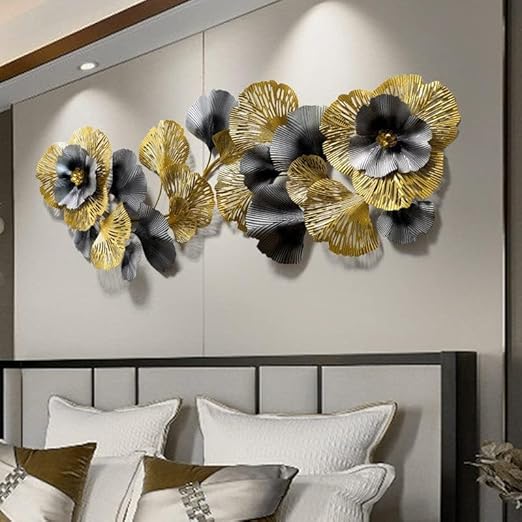 Luxurious AURORA MI Metal Wall Art