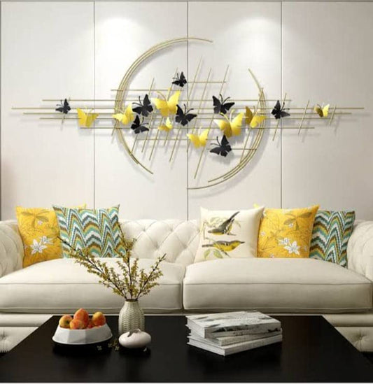 Luxurious BUTTERFLY  MI Metal Wall Art